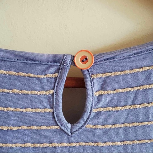 Matilda Jane Blue Exploration Striped Dress XS - Picture 6 of 6